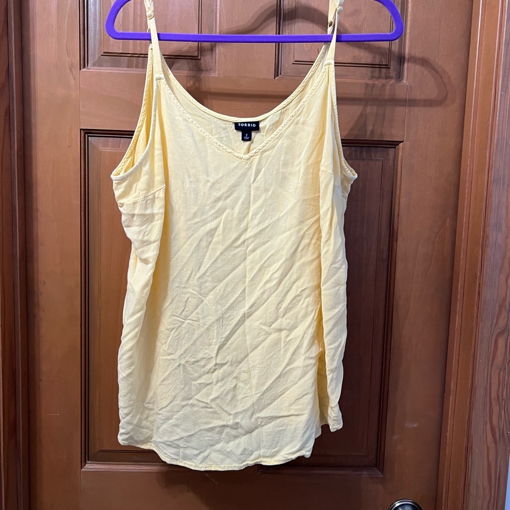 Torrid Women's Yellow Blouse